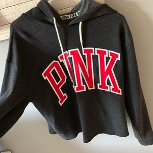 Pink Cropped sweatshirt